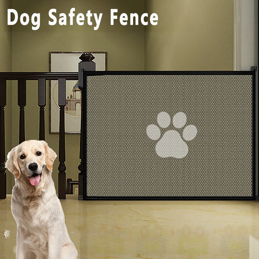 Barrière de Sécurité Filet pour Chien – Portes & Escaliers (Sans Perçage)