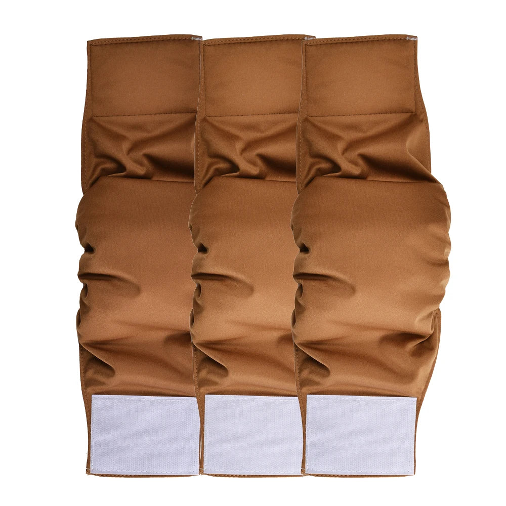 Lot de 3 Bandeaux Urinaires Lavables – Couches Mâle Anti-Marquage (Économique)