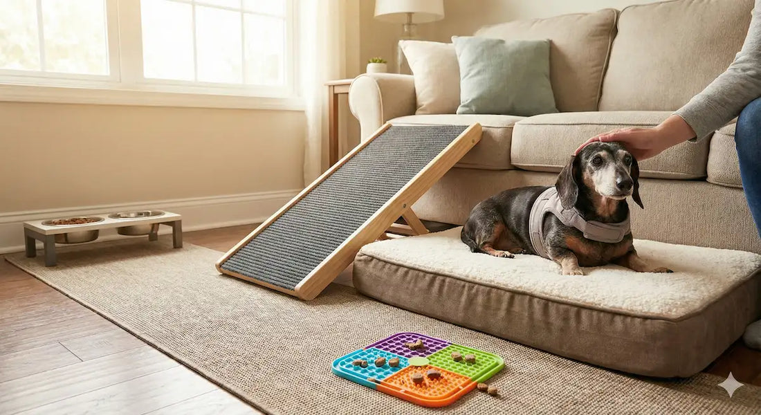 Teckel senior au regard doux : Guide complet pour vivre avec un chien handicapé, paralysé ou âgé