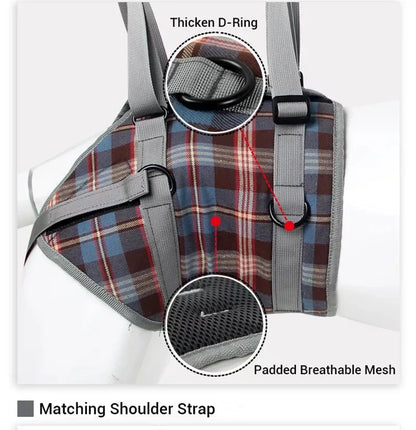 Harnais de Soutien Intégral : Aide au Levage Avant & Arrière (Multi-Positions)