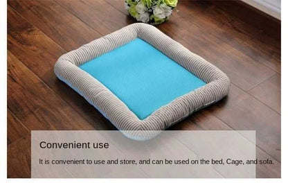 Tapis Rafraîchissant "Ice Silk" avec Rebords – Confort & Anti-Coup de Chaleur