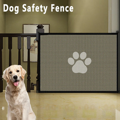 Barrière de Sécurité Filet pour Chien – Portes & Escaliers (Sans Perçage)