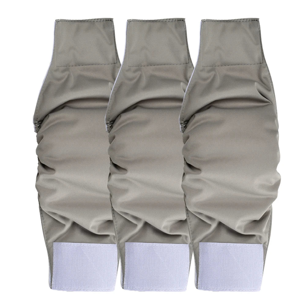 Lot de 3 Bandeaux Urinaires Lavables – Couches Mâle Anti-Marquage (Économique)