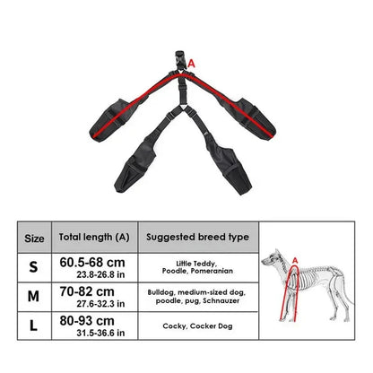 Bottes Leggings Ajustables à Bretelles – Maintien Total & Antidérapant (Lot de 4)