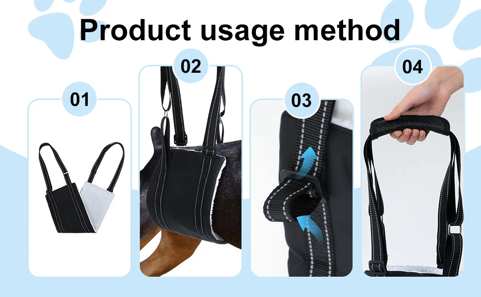 Harnais de Soutien "Soft Lift" : Doublure Polaire & Sangles Réglables (S à L)