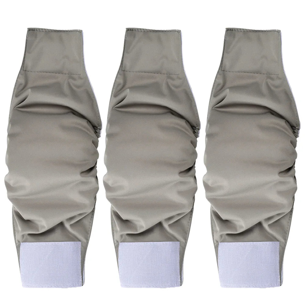 Lot de 3 Ceintures de Propreté Lavables pour Chien Mâle – Anti-Fuite & Ajustable