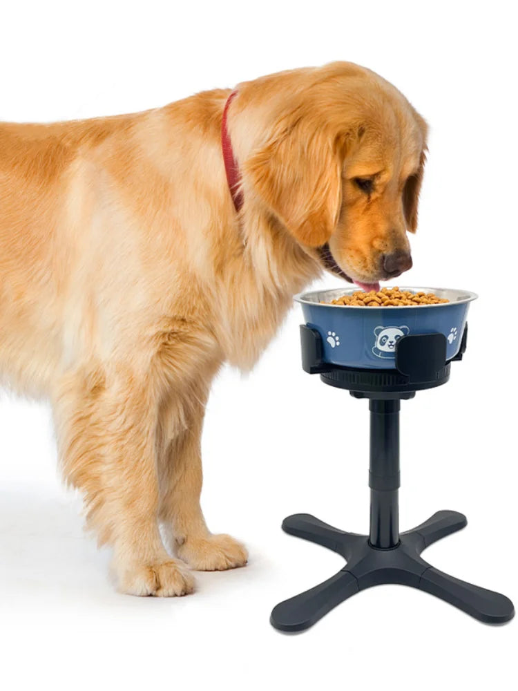 Support Gamelle Réglable & Surélevé pour Grand Chien – Universel & Anti-Renversement