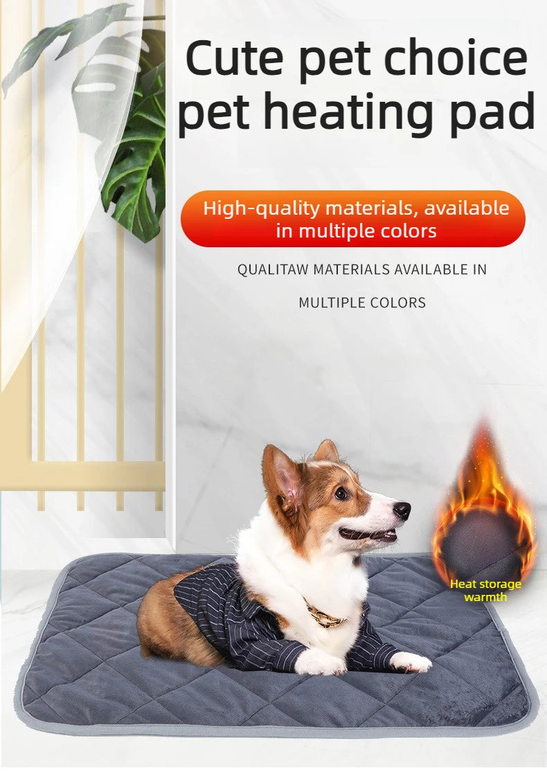 Tapis Chauffant Auto-Réfléchissant pour Chien – Chaleur Naturelle Sans Électricité