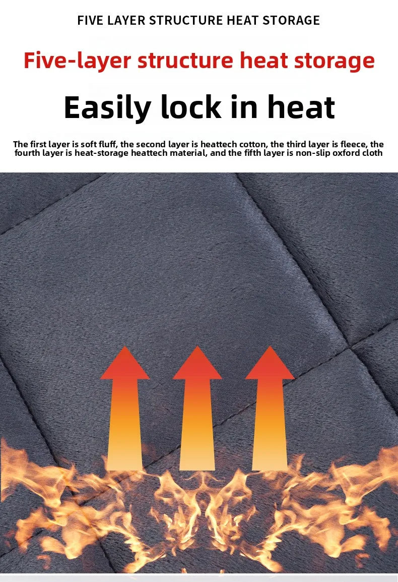 Tapis Chauffant Auto-Réfléchissant pour Chien – Chaleur Naturelle Sans Électricité