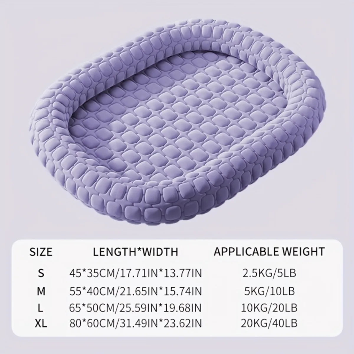 Panier Orthopédique Rafraîchissant : Latex & Soie Glacée – Anti-Coup de Chaleur