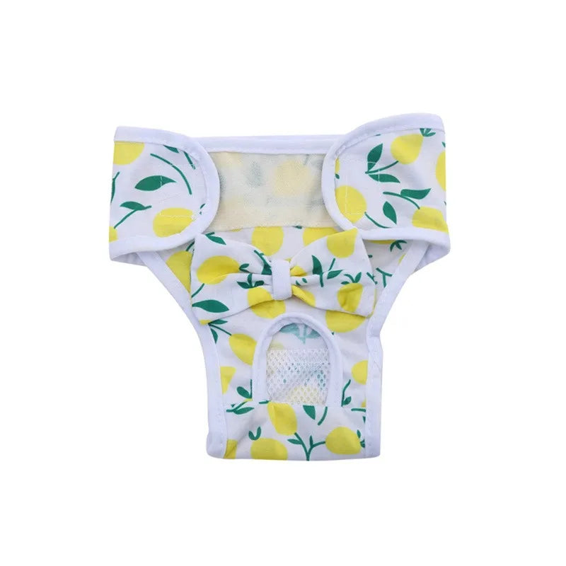 Culotte Hygiénique "Coquette" à Motifs – Protection Chaleurs & Fuites Légères