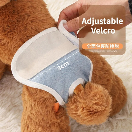 Culotte de Protection Hygiénique & Couche Lavable pour Femelle (Chaleurs & Incontinence)