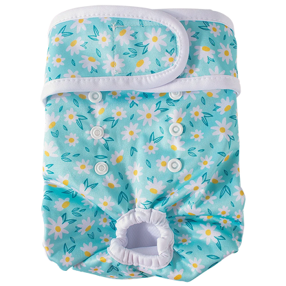 Couche Lavable & Ajustable pour Chienne – Absorption Renforcée & Imperméable