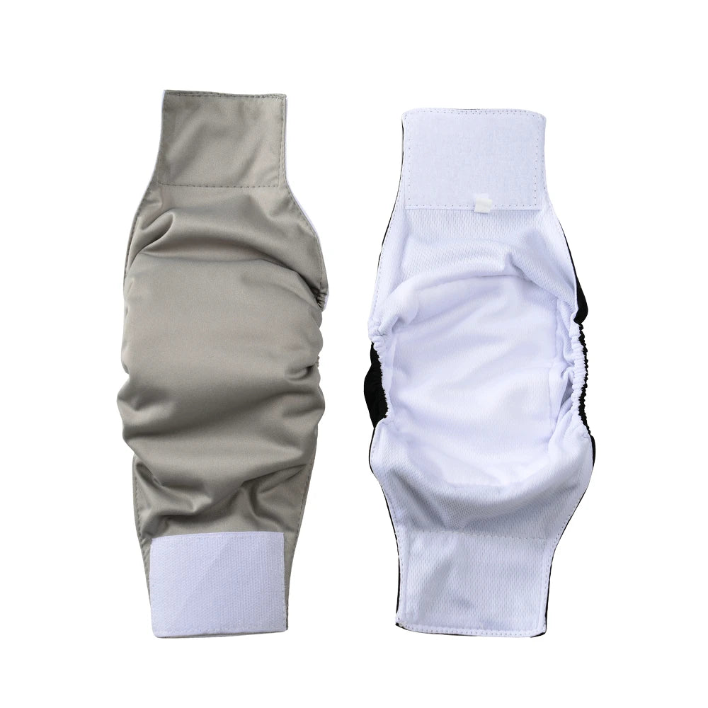 Lot de 3 Ceintures de Propreté Lavables pour Chien Mâle – Anti-Fuite & Ajustable