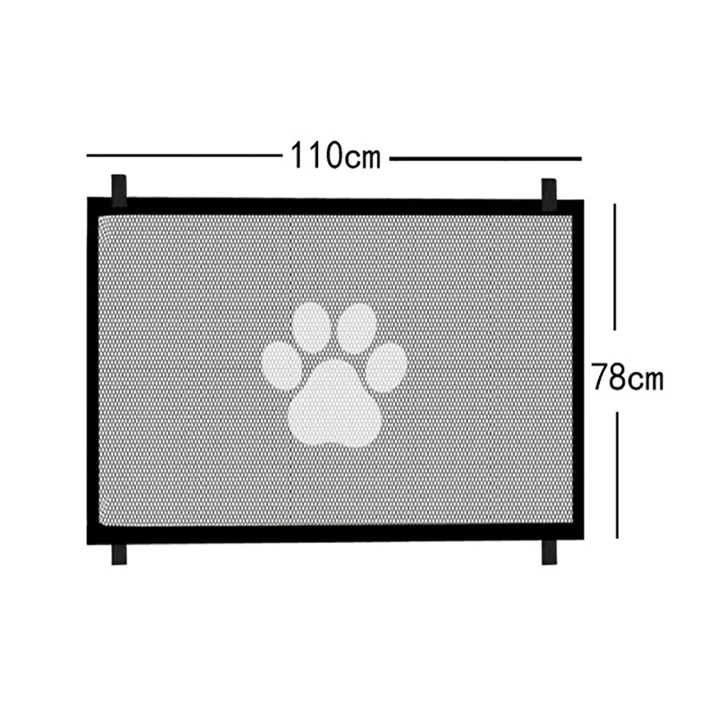 Barrière de Sécurité Filet pour Chien – Portes & Escaliers (Sans Perçage)