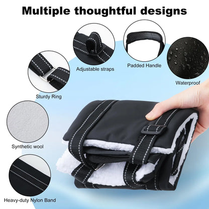 Harnais de Soutien "Soft Lift" : Doublure Polaire & Sangles Réglables (S à L)