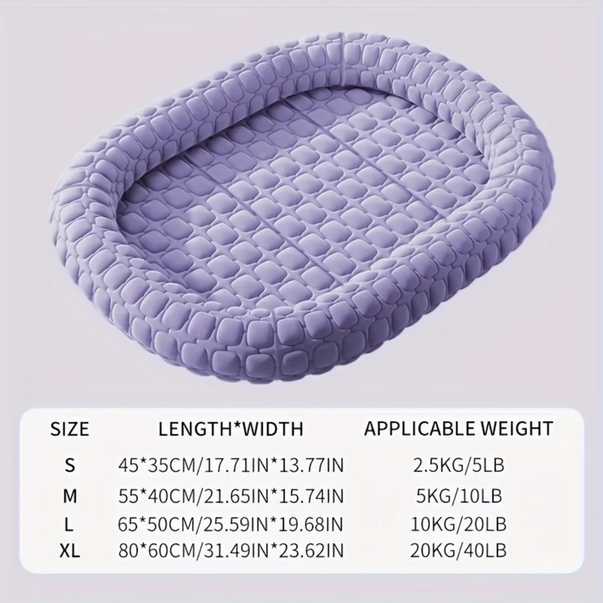 Panier Orthopédique Rafraîchissant : Latex & Soie Glacée – Anti-Coup de Chaleur