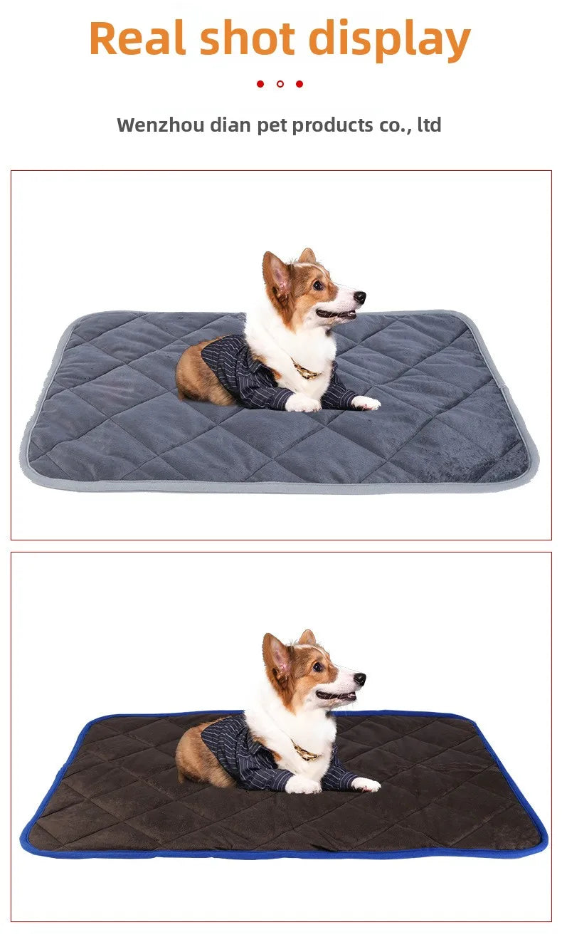 Tapis Chauffant Auto-Réfléchissant pour Chien – Chaleur Naturelle Sans Électricité