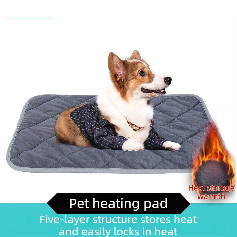 Tapis Chauffant Auto-Réfléchissant pour Chien – Chaleur Naturelle Sans Électricité