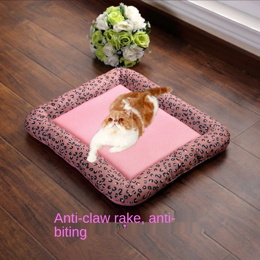 Tapis Rafraîchissant "Ice Silk" avec Rebords – Confort & Anti-Coup de Chaleur