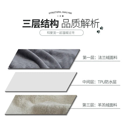 Couverture Imperméable Premium "Anti-Bouloche" – Doublure Sherpa & Résistante