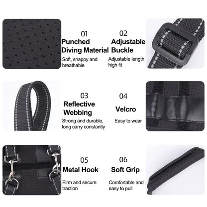 Harnais de Soutien "Hip Secure" : Enveloppe Hanches & Pattes (Respirant)