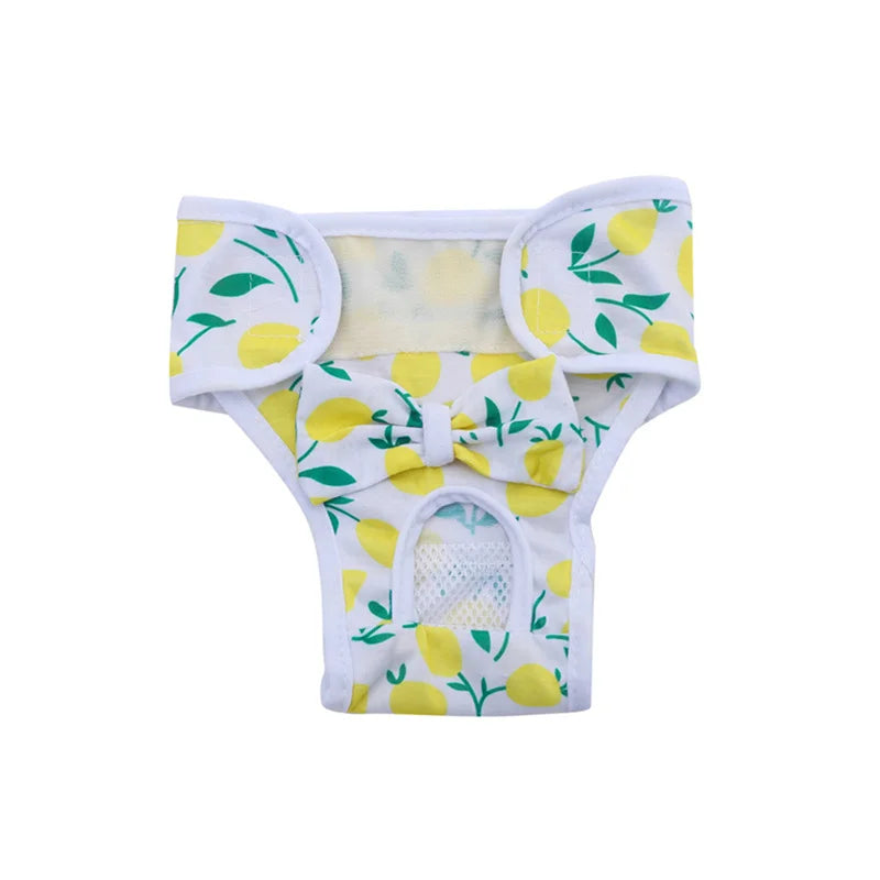 Culotte Hygiénique "Coquette" à Motifs – Protection Chaleurs & Fuites Légères